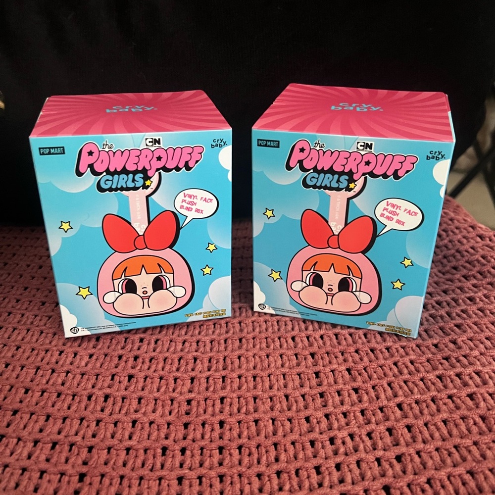 Powerpuff Girls Stuffed Animal - Pink and Blue